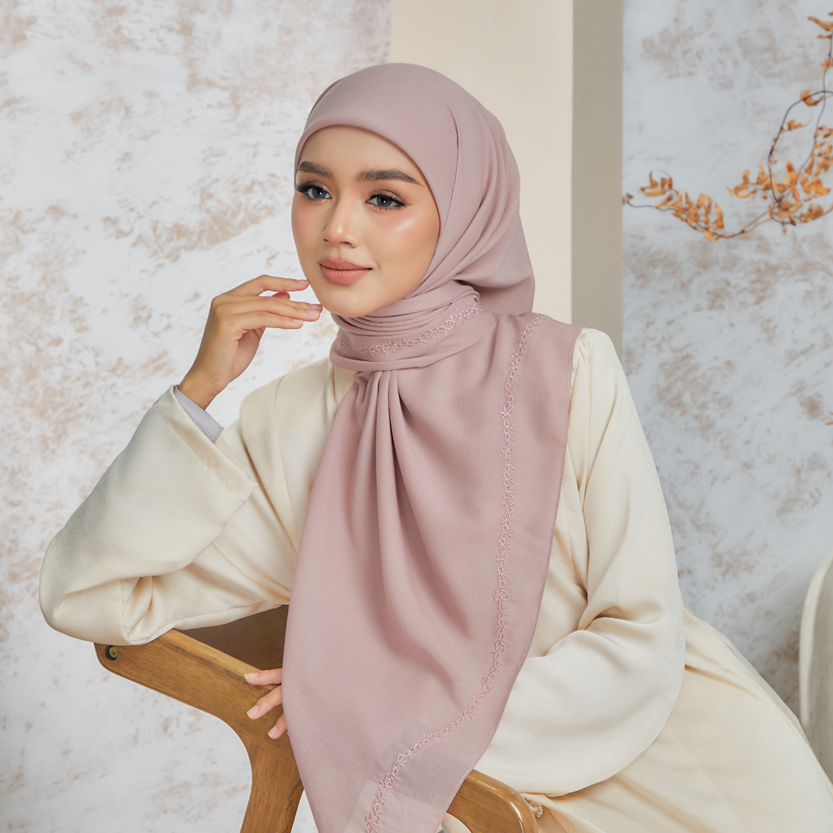 Sulam Diamond-Powder Pink