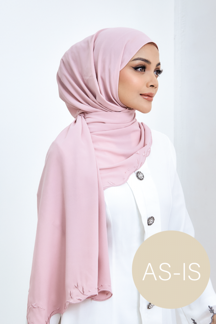 As-is Soul Sulam Shawl Ivy - Dusty Pink